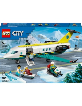 Lego City Lego Ambulancia Aérea de Emergencia 60465 Lego City