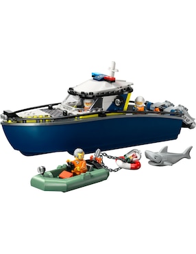 Lego City Lego Persecuciónen Barco de Policía 60456 Lego City