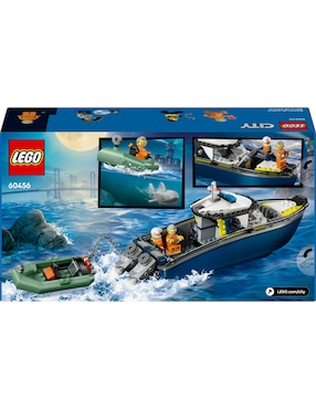 Lego City Lego Persecuciónen Barco de Policía 60456 Lego City