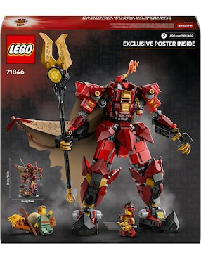 Ninjago Lego Mech Caballero del Fuego 71846 Ninjago