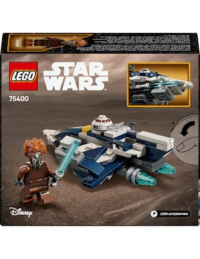 Star Wars Lego Microfighter: Caza Estelar Jedi de Plo Koon 75400 Star Wars