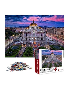 Rompecabezas Lugares famosos del mundo Bellas Artes Hanylish 1000 piezas
