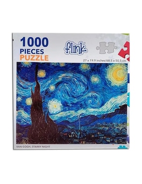 Rompecabezas Noche Estrellada, Van Gogh Flink 1000 piezas