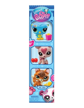 Littlest Pet Shop 3 pack tubo S3 Bandai de Namco-Bandai