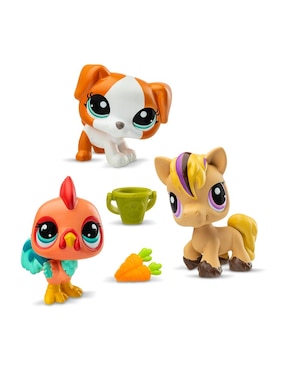 Littlest Pet Shop 3 pack tubo S3 Bandai de Namco-Bandai