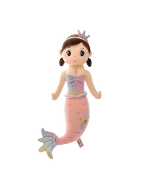 Peluche de sirena Lab.G hecho a mano de 60 cm