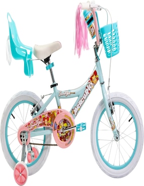 Bicicleta infantil Mercurio rodada 16 para niña