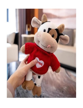 Peluche de vaca Lab.G hecho a mano de 30 cm