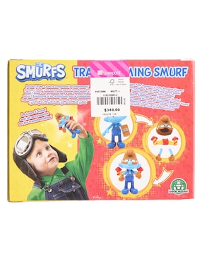 Figura de colección articulada The Smurfs Handy Smurf Famosa