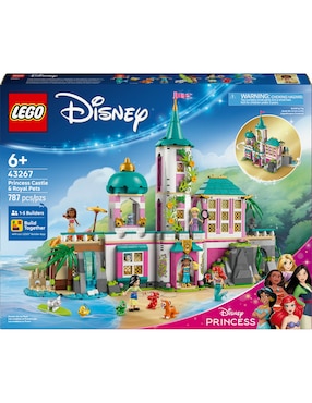 Disney Princess Lego Castillo de Las Princesas y Mascotas Reales 43267 Disney Princess