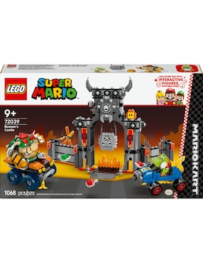 Super Mario Lego Mario kart castillo de Bowser 72039