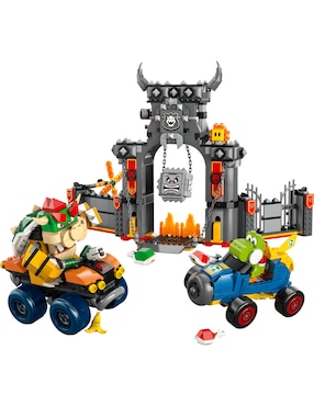 Super Mario Lego Mario kart castillo de Bowser 72039