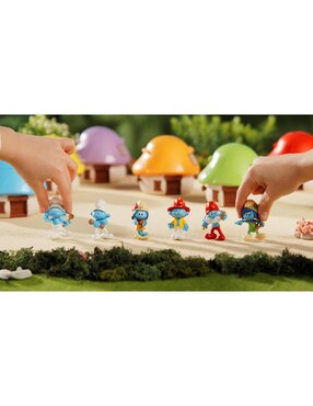 Figura de colección Pitufos sorpresa Famosa