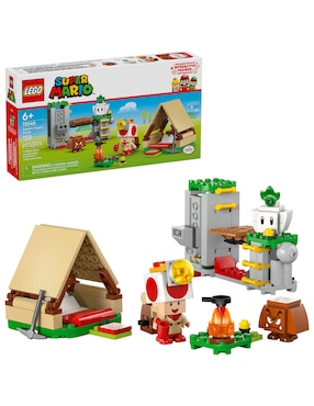 Super Mario Lego Campamento del Capitán Toad 72040 Super Mario