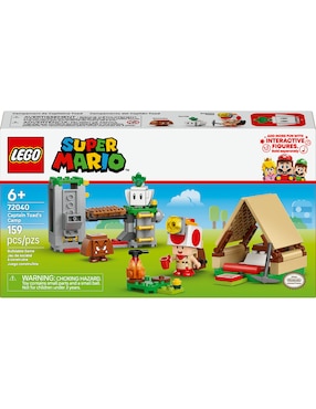 Super Mario Lego Campamento del Capitán Toad 72040 Super Mario