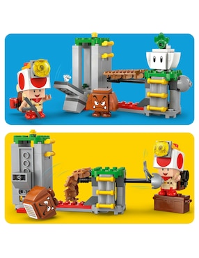 Super Mario Lego Campamento del Capitán Toad 72040 Super Mario