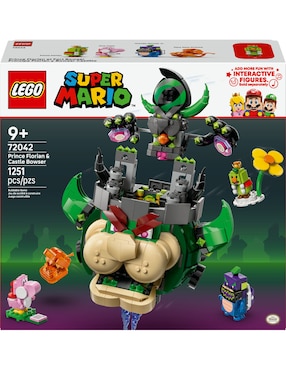 Super Mario Lego Príncipe Florian y Bowser Castillo 72042 Super Mario