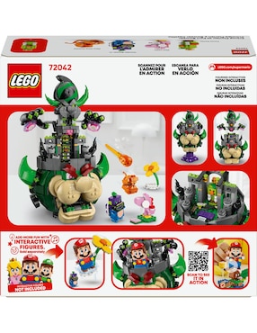 Super Mario Lego Príncipe Florian y Bowser Castillo 72042 Super Mario