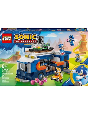 Sonic Lego Camión de Operaciones del Equipo Sonic 77006 Sonic