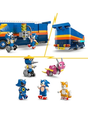 Sonic Lego Camión de Operaciones del Equipo Sonic 77006 Sonic