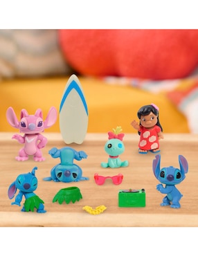 Set figuras de acción articuladas Disney Stitch Just Play