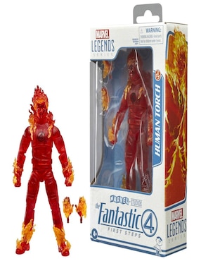 Figura de acción articulada Los 4 Fantásticos Human Torch collectors Marvel