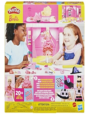 Set muñecas Barbie Play Doh desfile de modas