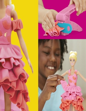 Set muñecas Barbie Play Doh desfile de modas