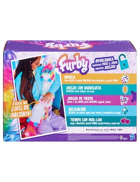 Peluche de búho Furby Dj Furby de 22,4 cm