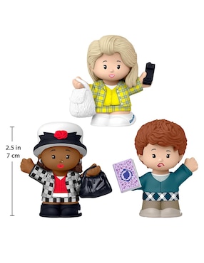 Figura de colección Cher Horowitz, Dionne Davenport y Tai Frasie collectors Little People