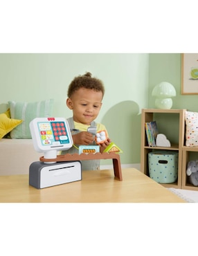Caja registradora escanea y aprende Fisher Price juego de rol para niños