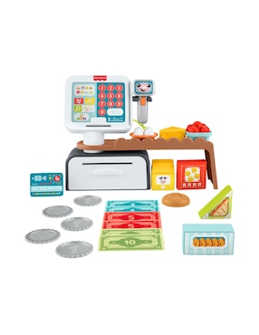 Caja registradora escanea y aprende Fisher Price juego de rol para niños