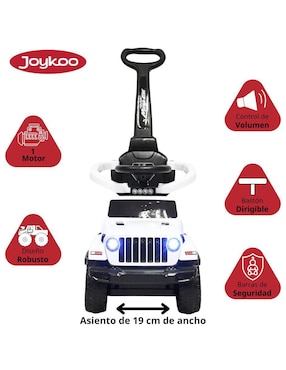 Automóvil montable Joykoo mega car híbrido recargable