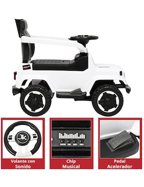 Automóvil montable Joykoo mega car híbrido recargable