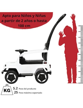 Automóvil montable Joykoo mega car híbrido recargable