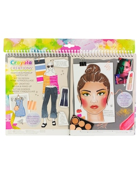 Fashion & make up sketch set Crayola