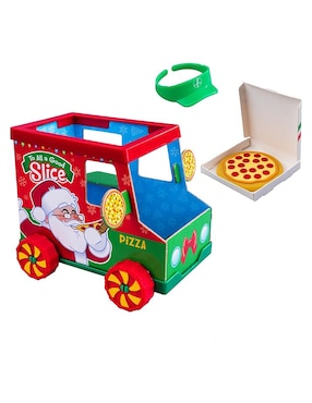 Carrito repartidor de pizzas para Elf Elf On The Shelf juego didáctico