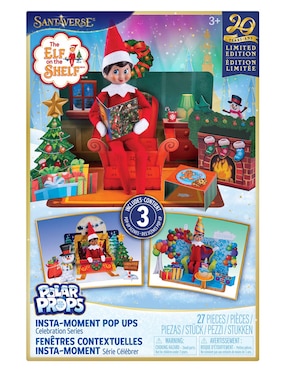 Escenarios conmemorativos Elf On The Shelf juego arte y manualidades infantil unisex