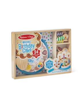 Set juego pastel de cumpleaños Melissa & Doug