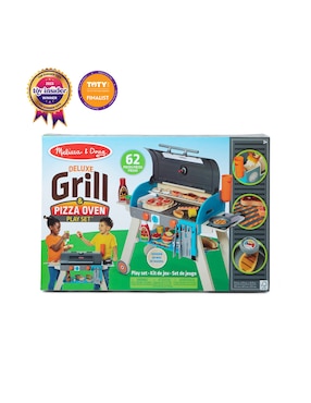 Set juego Grill N Pizza Plyst Melissa & Doug