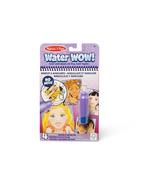 Water Wow! Melissa & Doug juego didáctico para niña