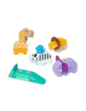 Set juego Blockables Safari Melissa & Doug