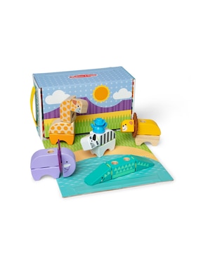 Set juego Blockables Safari Melissa & Doug
