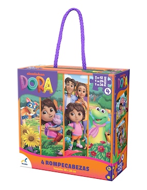 Rompecabezas Dora la exploradora Novelty 84 piezas
