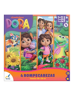 Rompecabezas Dora la exploradora Novelty 84 piezas