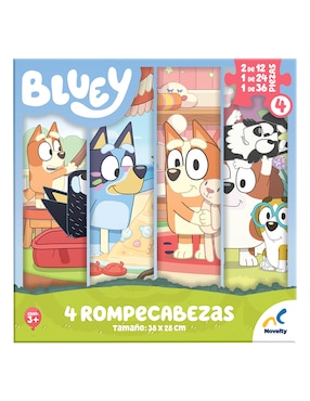 Set de rompecabezas Bluey Novelty 84 piezas