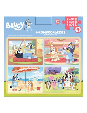 Set de rompecabezas Bluey Novelty 84 piezas
