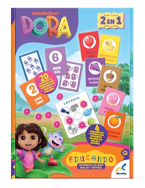 Educando Dora la Exploradora Novelty juego de mesa