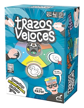 Trazos veloces Novelty juego de mesa