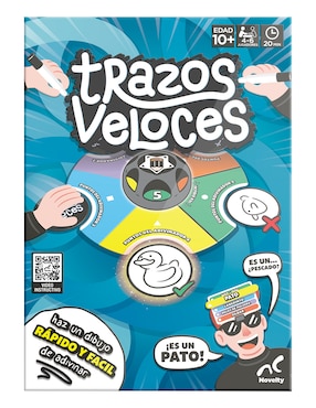 Trazos veloces Novelty juego de mesa